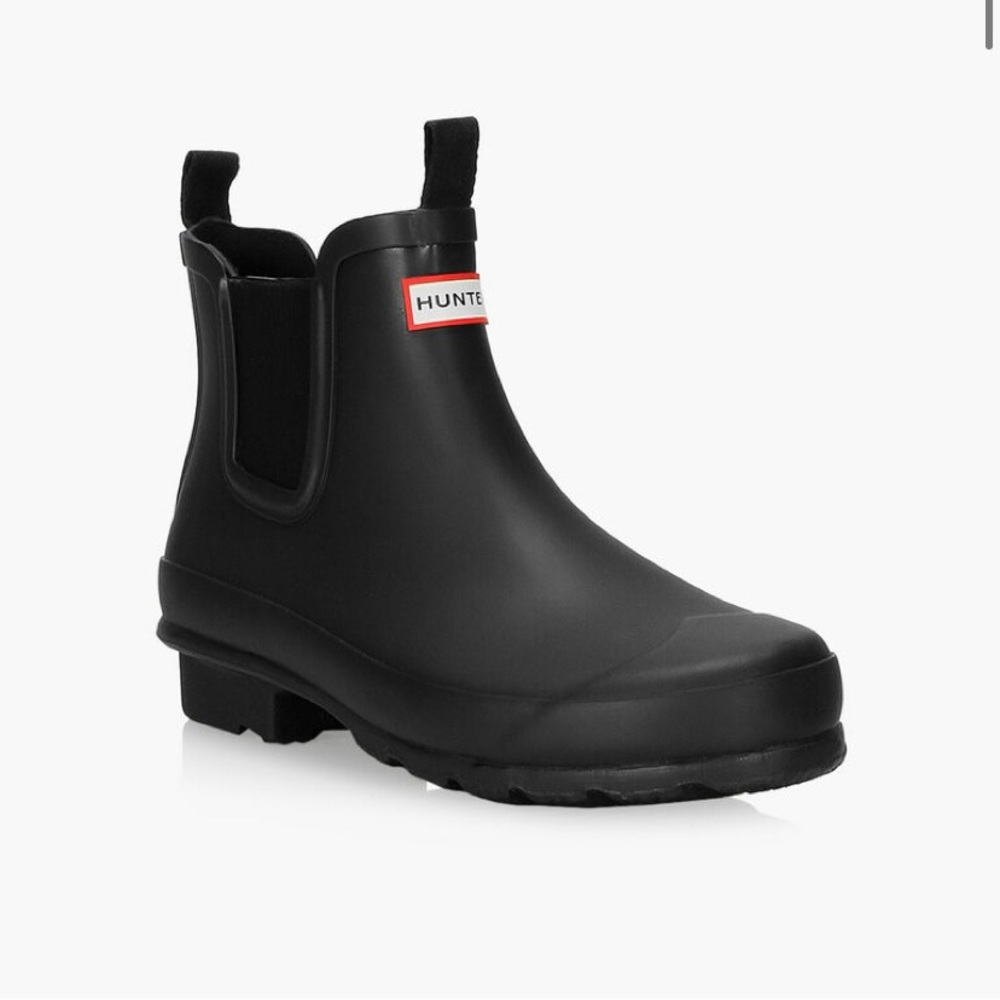 Hunter chelsea ankle waterproof rain boots